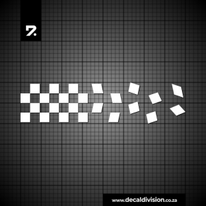 Racing Stripe Checker Scattered